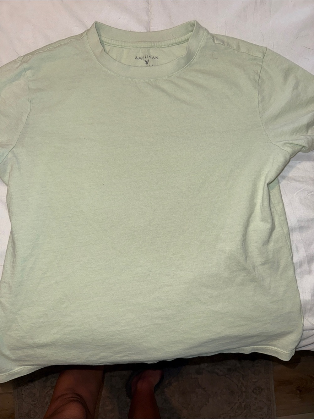 American Eagle Outfitters T-Shirt in Light Mint